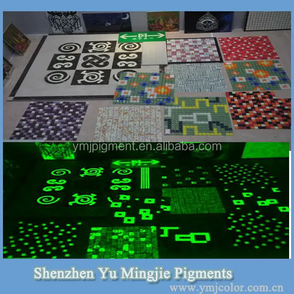 Ceramic Glow Pigment Strontium Aluminate Powder For In The Ceramic Tile Glow Pigment