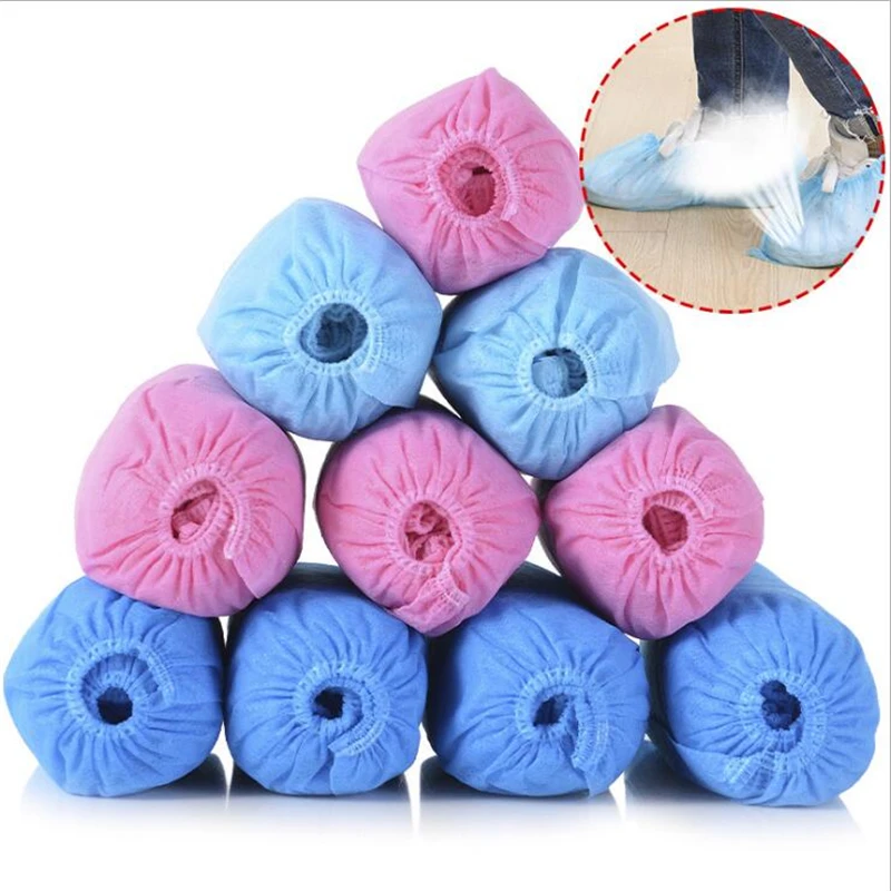 Universal Size Men Women Slipcover Home Indoor Cleaning Overshoes Disposable Shoe Covers.jpg