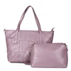 ladies famous brand fashion accessories hand bags female handbags 2pcs sets shoulder bag big size handbag for ladies