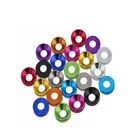 Multi-color Zinc- plated Carbon Steel Cap Lock Washer Galvanized Colored Washer Aluminum Alloy Gasket Countersunk