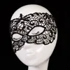 Hot Worldwide Black Sexy Lady Lace Mask Cutout Eye Mask for Masquerade Party Fancy Dress Costume L063
