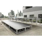 Portable Concert Event Stage Wedding Adjustable Height Stage