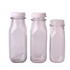 240ml 8oz 360ml 12oz empty milk storage glass bottle with white plastic cap