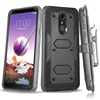 2 in 1 back clip rugged armour phone case for LG Q Stylo 4,for LG Q Stylo 4 case kickstand tpu pc belt clip