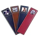 Hot selling promotional photo frame leather bookmark