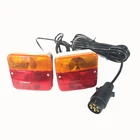 12/24V Trailer Lamp Set lights Truck Lamp amber red Trailer Light Kit led trailer tail lamp