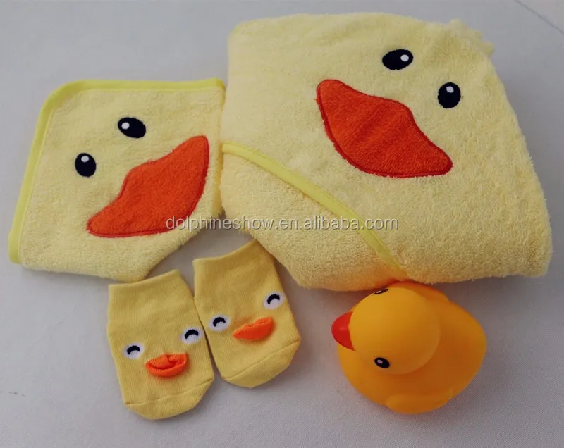 duck material: 100% cotton and bamboo terry cloth fabric size
