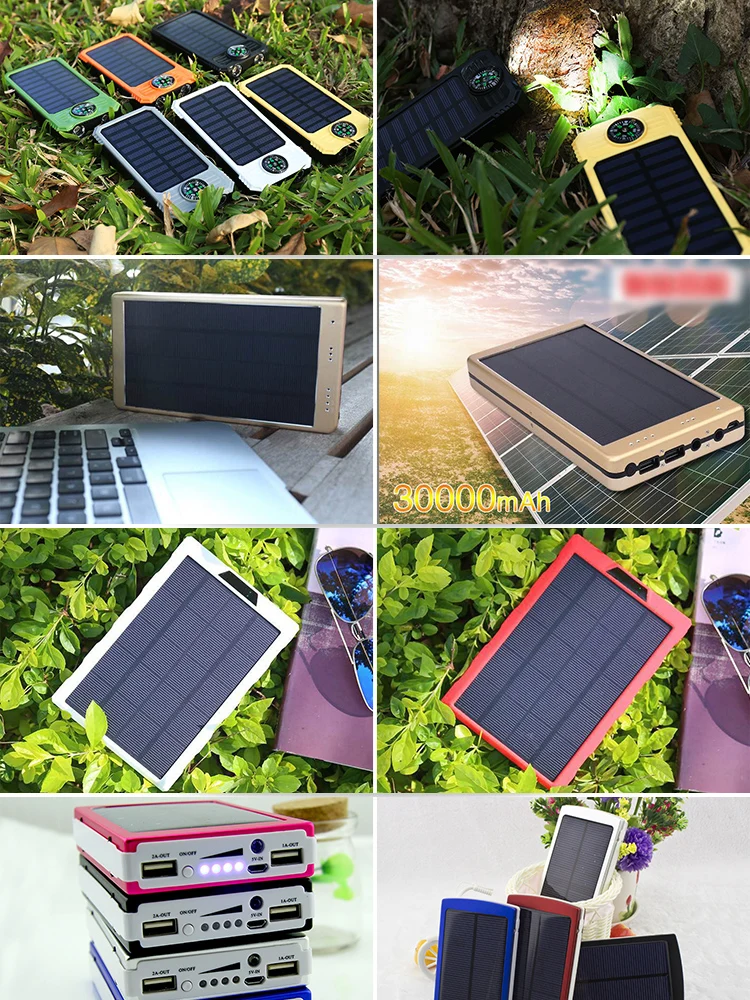 Top degree quality & standard 5 pieces Led indicators 10000mah solar charger power banks - ANKUX.COM