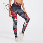 Digital print yoga leggings lift hips and high waist yoga pants TOP Quality women sports wear