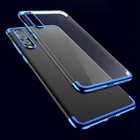 cell phone case TPU electroplated soft slim silicone cover for P20 case