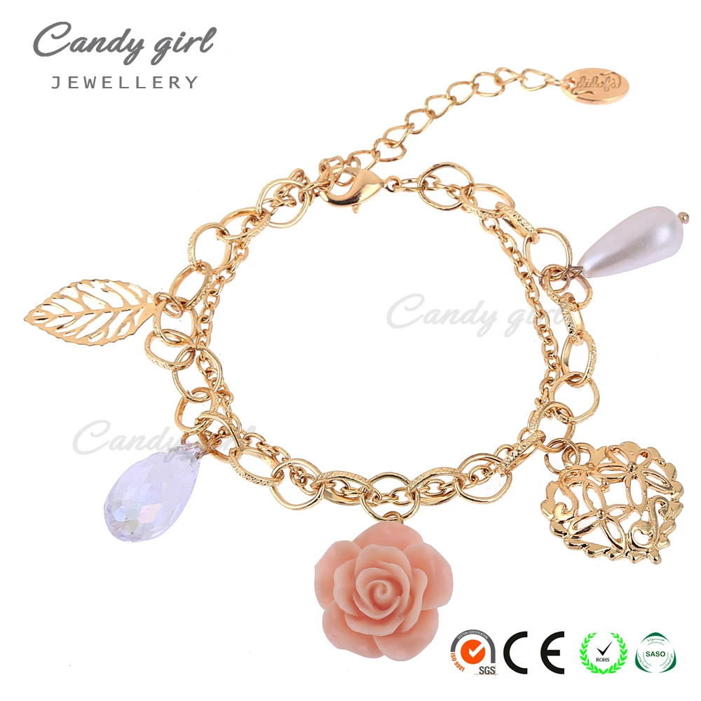 Candygirl Brand 2017 Accessories Flower Leaf