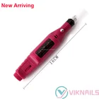 Nail File Drill Kit Electric Manicure Pedicure Acrylic Portable Salon Machine 9w pen nail drill