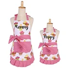 custom printed baby apron bib pattern by Sedex & BSCI & CE certificate manufacture.