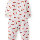Christmas Quality Toddlers' One -piece Footed Microfleece PJ