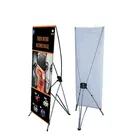 High quality Customized 2 Roll Up Banner hand flag /Advertising equipment aluminum mini roll up banner