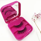Oem Eyelashes 100 Lashes FDshine OEM Factory Price Own Brand 100% 3d Mink Eyelashes Private Label Lash