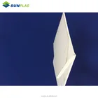 Low price High Strength Glossy Co-extruded Acrylic PMMA/ABS plastic plates for kitchen ware