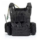 YAKEDA molle assault police swat tactical vest military combat training hydration system bulletproof vest
