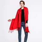 Europe Popular women cashmere shawls scarf