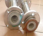 Stainless steel welded pipe connector ptfe lined steel wire teflon steam metal hose