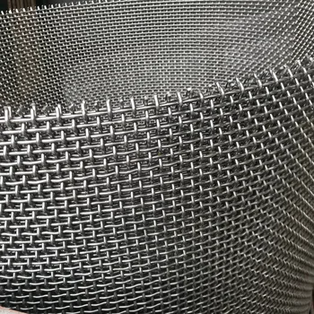 Quarry Self Cleaning Vibrating Screen Crimped Wire Mesh