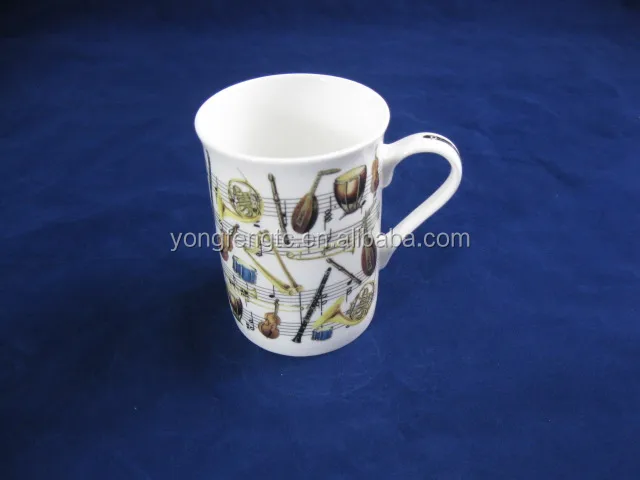 yf18462 gift ceramic music mug