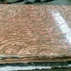 California Tiles Stock Chinese California Dragon Granite Step Polish Pink Granite Tile