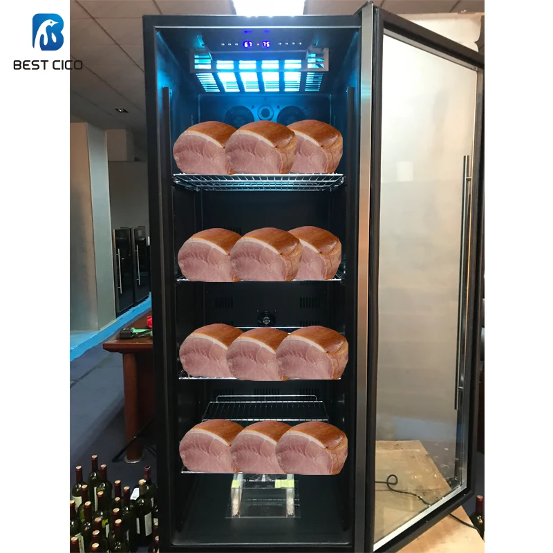 Cico Oem Upright Glass Door Dry Aging Meat Curing Cabinet Da 380a