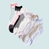 Cheap price wholesale lace ladies transparent sheer socks for women