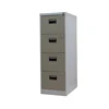 Lockable white metal 4 drawer card box file cabinet/hot sale four drawer lateral steel filing cabinets