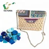 one sided 23*20h paper shoulder bag with chain