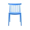 Free Sample New Model Plastic PP Leisure White Modern Pvc outdoor Dining Chair