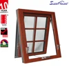 american style aluminium-wood composite windows double glass aluminum clad windows manufacturers