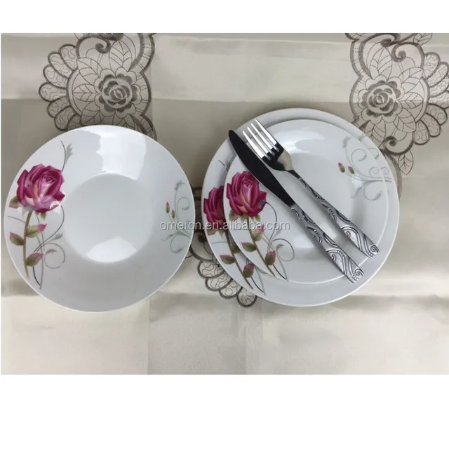 18pcs porcelain dinner plate_Yuanwenjun.com 18pcs porcelain dinner plate_Yuanwenjun.com