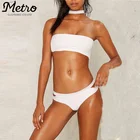Wholesale Women Sexy Nylon Cutout White Bikini