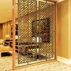 Decorative Interior Restaurant Partition Wall Salon Room Divider Screen