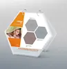Hexagonal shape fashion design acrylic calender for children