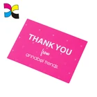 full color offset printing wholesale OEM custom glossy product thank you cards