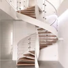 high end spiral staircase stair parts steel wood floating stairs