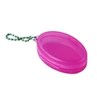 Hearing aid colorful PP Case for Pocket Carry with Key Chain