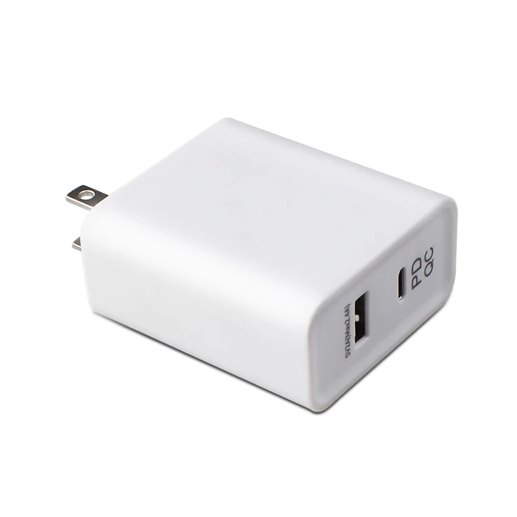 PD 45W single USB port QC  USA wall plug travel adapter charger