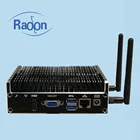 China Factory Export Powered Fanless Mini Pc Win10 Wifi Bluetooth VGA Intel Core i7 processor Dual Video Computer