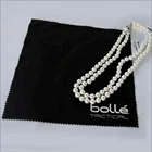 Logo print Custom microfiber jewelry polishing cleaning cloth