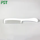 diy hairstyle massager small plastic hair comb wide tooth sandalwood comb double hair comb