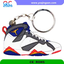 Chinese Supplier High Quality Key Chain JR7 Mini Air Jordan Basketball Shoes Men 3d Sneaker Keychain
