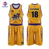 Fabric mildly womens basketball uniform with design unique