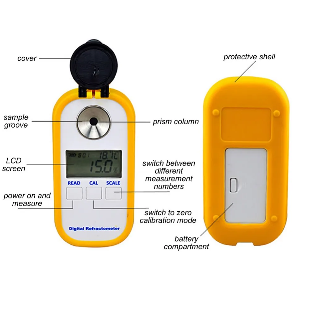 electronic digital urine hydrometer