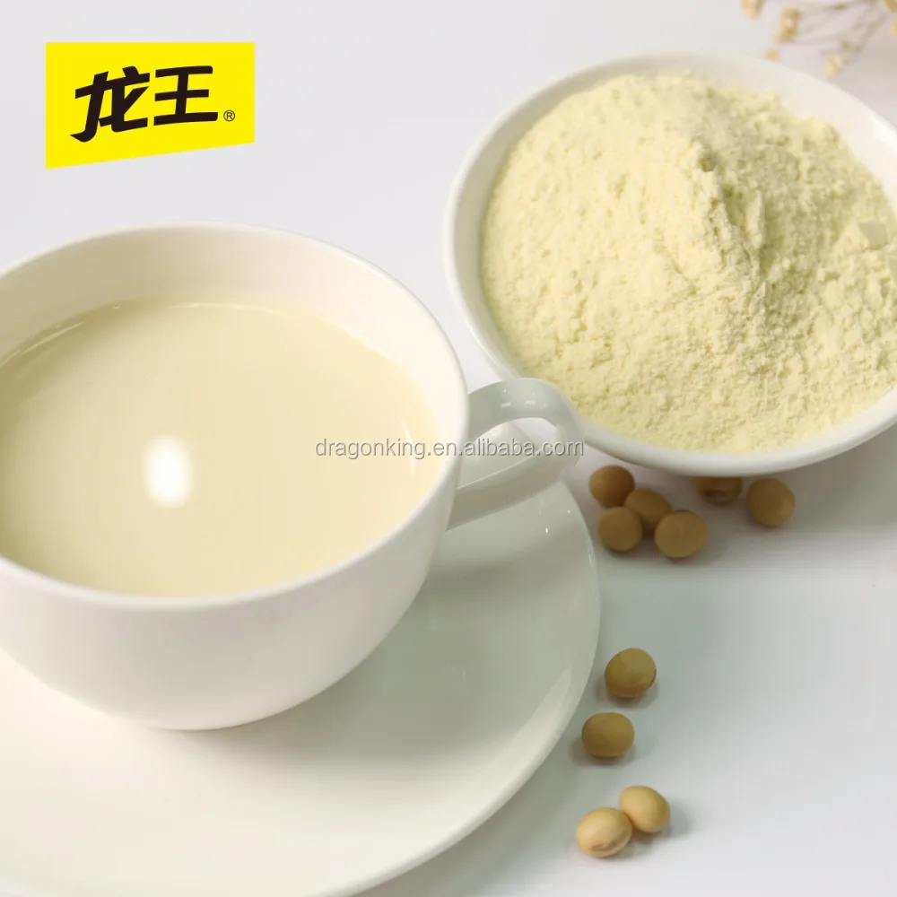 Primer Soja oro polvo de Soja instantáneo de leche de Soja en polvo bebida energética proteína 18%