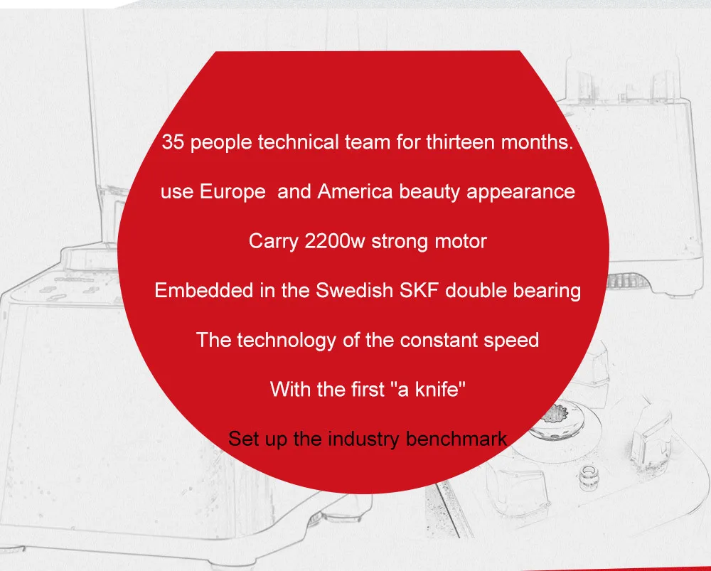 hot sale home appliance kitchen table plastic blander