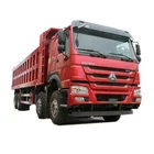 HOWO Sinotruk 8x4 380hp 30tons Dump Truck 12 Wheels Rear/ Side Dump Tipper Trucks price for sale